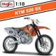 KTM 520SX n111 motocross 2001 Orange Maisto MAI34035I