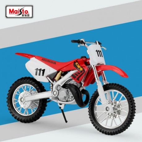 Honda CR 250R n111 motocross 1972 Red Maisto MAI31300B
