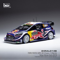 Ford Fiesta WRC 2 Rallye Monte Carlo 2018 Evans - Barritt IXO 24RAL014B