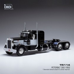 Peterbilt 350 1952 Black White IXO TR114