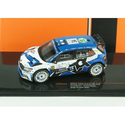 Skoda Fabia Rally 2 Evo 34 Rallye de Croatie 2021 Lindholm - Korhonen IXO RAM803