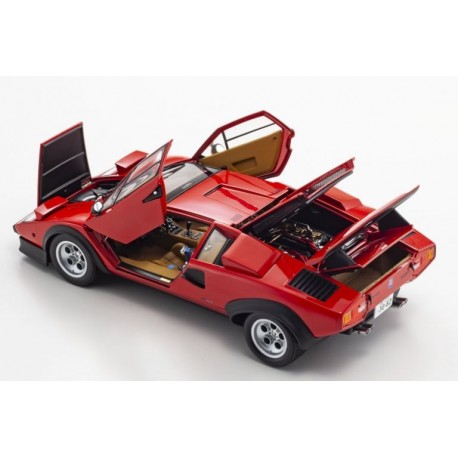 Lamborghini Countach LP500S Walter Wolf 1982 Red Kyosho 08320A