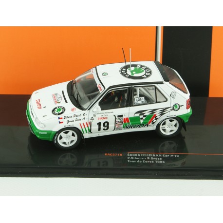 Skoda Felicia Kit Car 19 Rallye Tour de Corse 1995 Sibera - Gross IXO RAC371B