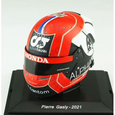 Casque Helmet 1/5 Pierre Gasly F1 2021 Alpha Tauri Spark 5HF056