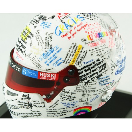 Casque Helmet 1/5 Lando Norris McLaren F1 Angleterre 2021 Spark S5HF067