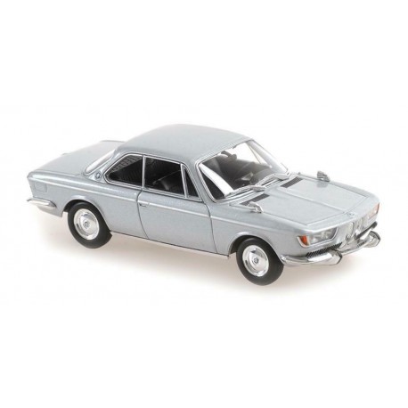 BMW 2000 CS Coupe 1967 Silver Maxichamps 940025081