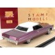 Cadillac Coupe Deville 1969 Bordeaux Stamp Models STM69601