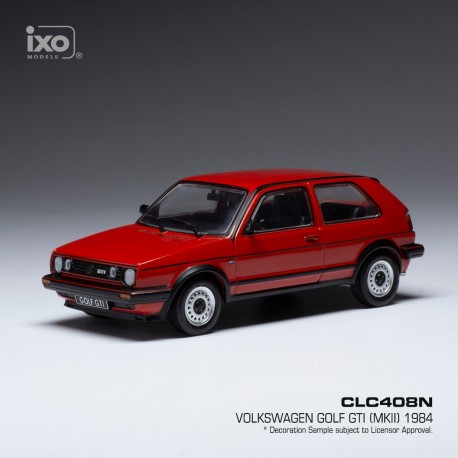 Volkswagen Golf II Gti 1984 Red IXO CLC408N