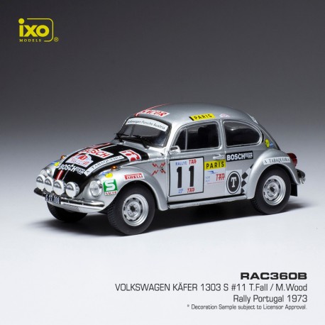 Volkswagen 1302 S Kafer 11 Rallye du Portugal 1973 Fall - Wood IXO RAC360B