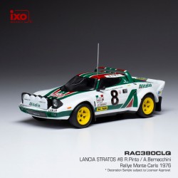 Lancia Stratos HF 8 Rallye Monte Carlo 1976 Pinto - Bernacchini IXO RAC380C