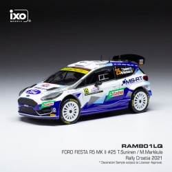 Ford Fiesta R5 MKII 25 Rallye de Croatie 2021 Suninen - Makkula IXO RAM801