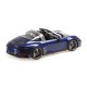 Porsche 911 992 Targa 4 GTS 2021 Blue Metallic Minichamps 155061060