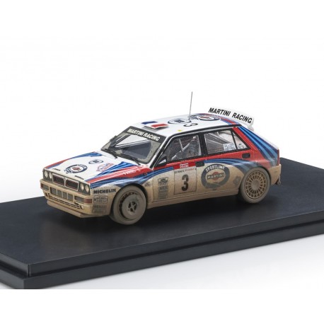 Lancia Delta HF Integrale Evoluzione After Race Version 3 Winner Rallye Tour de Corse 1992 Auriol - Occelli Top Marques TM43-004