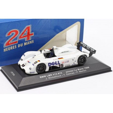 BMW S70 6.0L V12 LMR 15 Winner 24 Heures du Mans 1999 IXO LM1999