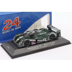 Bentley Speed 8 4.0L Turbo V8 7 Winner 24 Heures du Mans 2003 IXO LM2003
