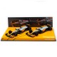 Cars Set McLaren Mercedes MCL35M F1 Monaco 2021 Norris Ricciardo Minichamps 447210304