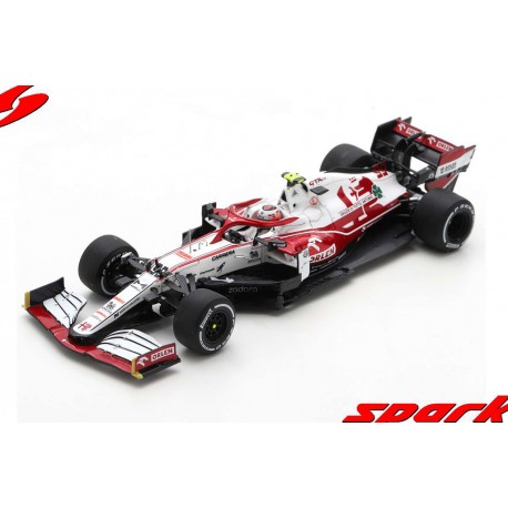 Alfa Romeo Ferrari C41 99 F1 Grand Prix d'Abu Dhabi 2021 Antonio Giovinazzi Spark S7857