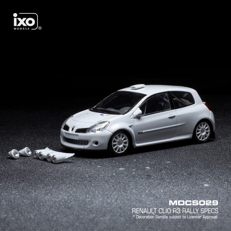 Miniature IXO 1/43 – Renault Clio R3 N°36 – Monte Carlo 2010 – Princen – En Boîte – Occasion