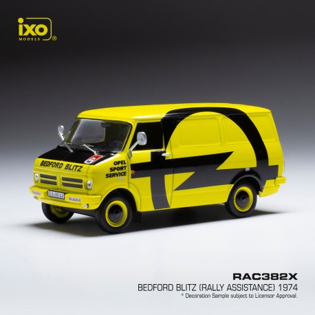 Bedford Blitz Assistance Van Opel Euro Handler Team Rallye 1974 IXO RAC382X