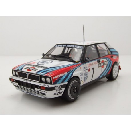 Lancia Delta Integrale 16V 6 Rallye Monte Carlo 1989 Auriol - Occelli IXO 24RAL012B