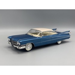 Cadillac Eldorado 1959 White Blue Whitebox WB124103