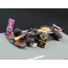 Red Bull Honda RB16B 33 F1 Winner Abu Dhabi World Champion 2021 Max Verstappen avec pitboards Spark S7861
