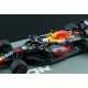 Red Bull Honda RB16B 33 F1 Winner Abu Dhabi World Champion 2021 Max Verstappen avec pitboards Spark S7861