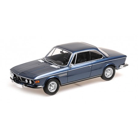 BMW 2800 CS 1968 Blue Metallic Minichamps 155028032