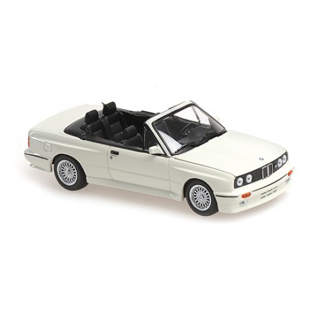 BMW M3 Cabriolet (E30) 1988 White Maxichamps 940020331