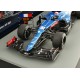 Alpine Renault A521 31 F1 Winner with pitboard Grand Prix de Hongrie 2021 Esteban Ocon Spark 18S600