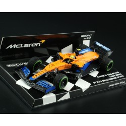 McLaren Mercedes MCL35M 4 F1 3ème Grand Prix d'Emilie Romagne 2021 Lando Norris Minichamps 537214504