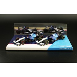 Cars Set Williams Mercedes FW43B F1 2021 Russell Latifi Minichamps 447210663