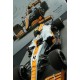 McLaren Mercedes MCL35M 4 F1 3ème Grand Prix de Monaco 2021 Lando Norris with pitboard Spark 18S597