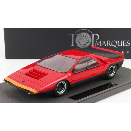 Alfa Romeo Carabo Bertone 1968 Red Top Marques TOP084C
