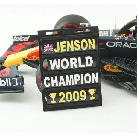 Pitboard 1/18 Formula 1 PBJB01