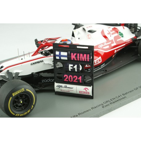 Pitboard 1/18 Formula 1 PBKR01