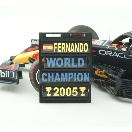 Pitboard 1/18 Formula 1 PBALO02