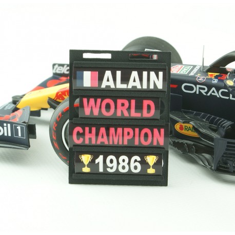 Pitboard 1/18 Formula 1 PBAL03