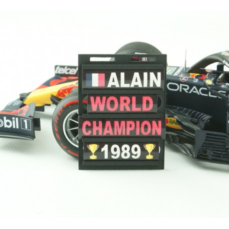 Pitboard 1/18 Formula 1 PBAL04