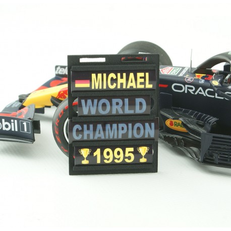 Pitboard 1/18 Formula 1 PBMS08