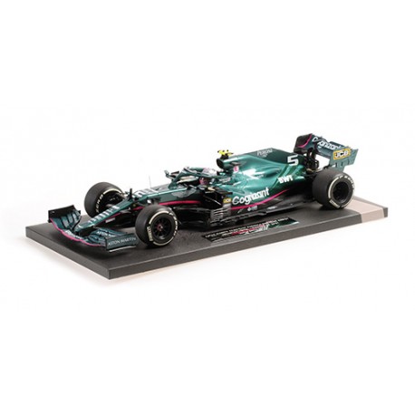 Aston Martin Mercedes AMR21 5 F1 Grand Prix de Monaco 2021 Sebastian Vettel Minichamps 117210605