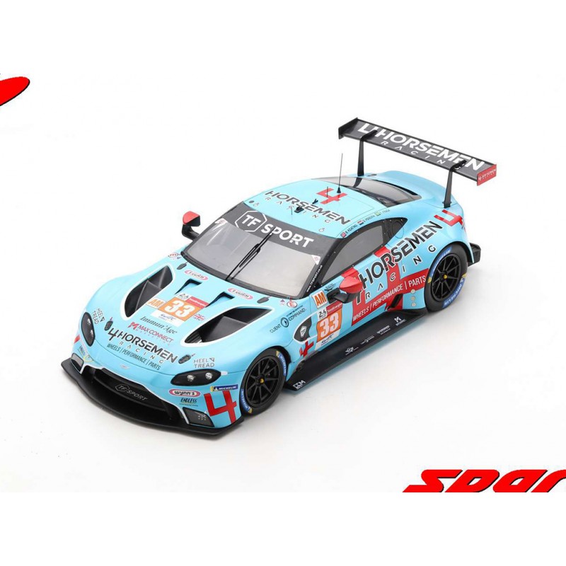 Spark 1/18 Scale 18S927 Aston Martin Vantage AMR ORT BY TF Le Mans 2023 02 Sy