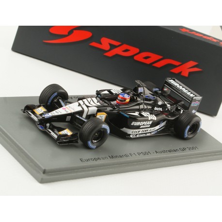 Minardi PS01 F1 Australie 2001 Fernando Alonso Spark S4850