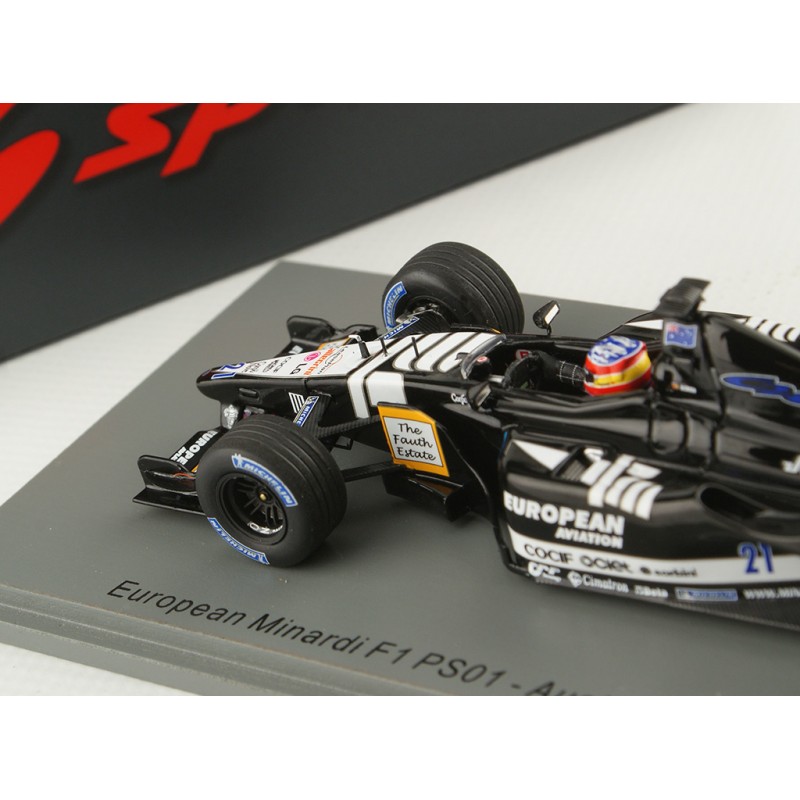 2001.- Fernando Alonso. Minardi PS01. 1:43 - La historia de la Formula