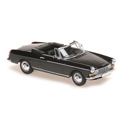 Peugeot 404 Cabriolet 1962 Black Maxichamps 940112931