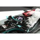 Mercedes AMG F1 W12 E Performance 44 F1 Grand Prix de Russie 100th Victory avec pitboard 2021 Lewis Hamilton Spark 18S604