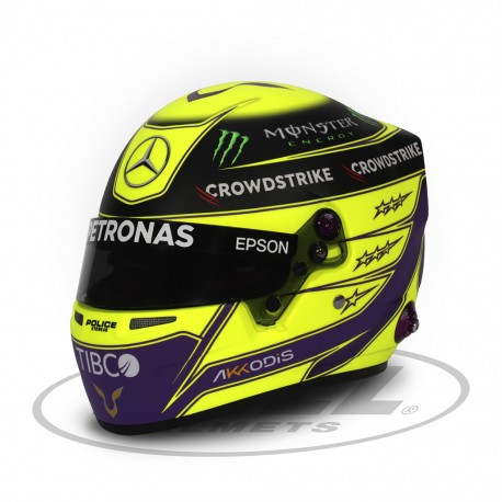 Casque Helmet 1/2 Lewis Hamilton F1 2022 Bell