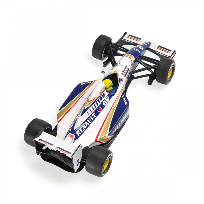Miniature F1 Minichamps Williams Renault FW16 1994 - Pilote Ayrton Senna, échelle 1/43