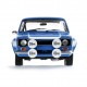 Ford Escort I RS 1600 FAV Bleu Lignes Blanches 1970 Minichamps 100688102