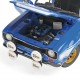 Ford Escort I RS 1600 FAV Bleu Lignes Blanches 1970 Minichamps 100688102
